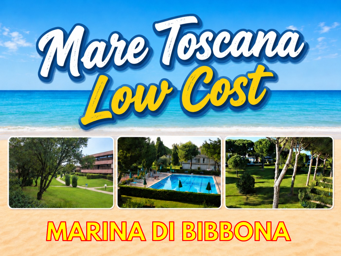 Mare Toscana Marina di Bibbona appartamenti case vacanze giugno luglio agosto