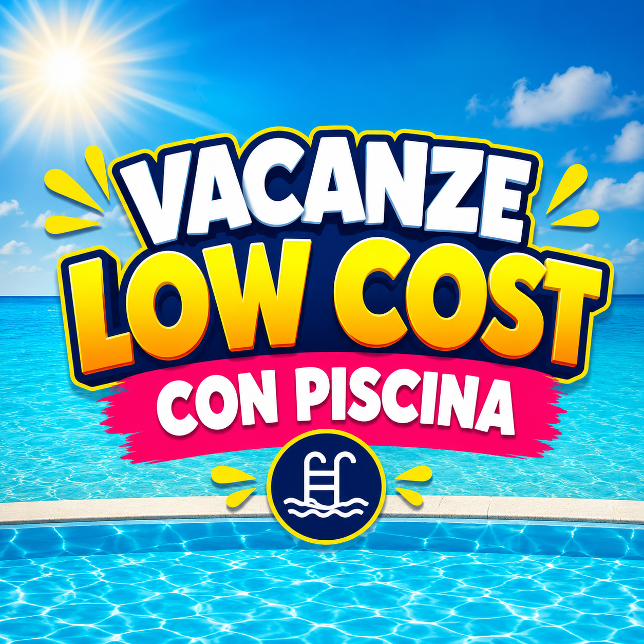 Bilocale luglio a Marina di Bibbona con piscina