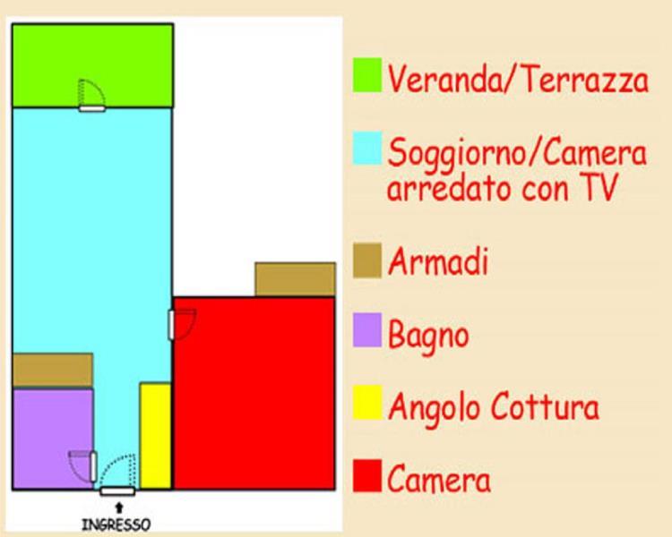 MARINA DI BIBBONA TOSCANA  AFFITTO APPARTAMENTI BILOCALE IN RESIDENCE CON PISCINA, 5 posti letto